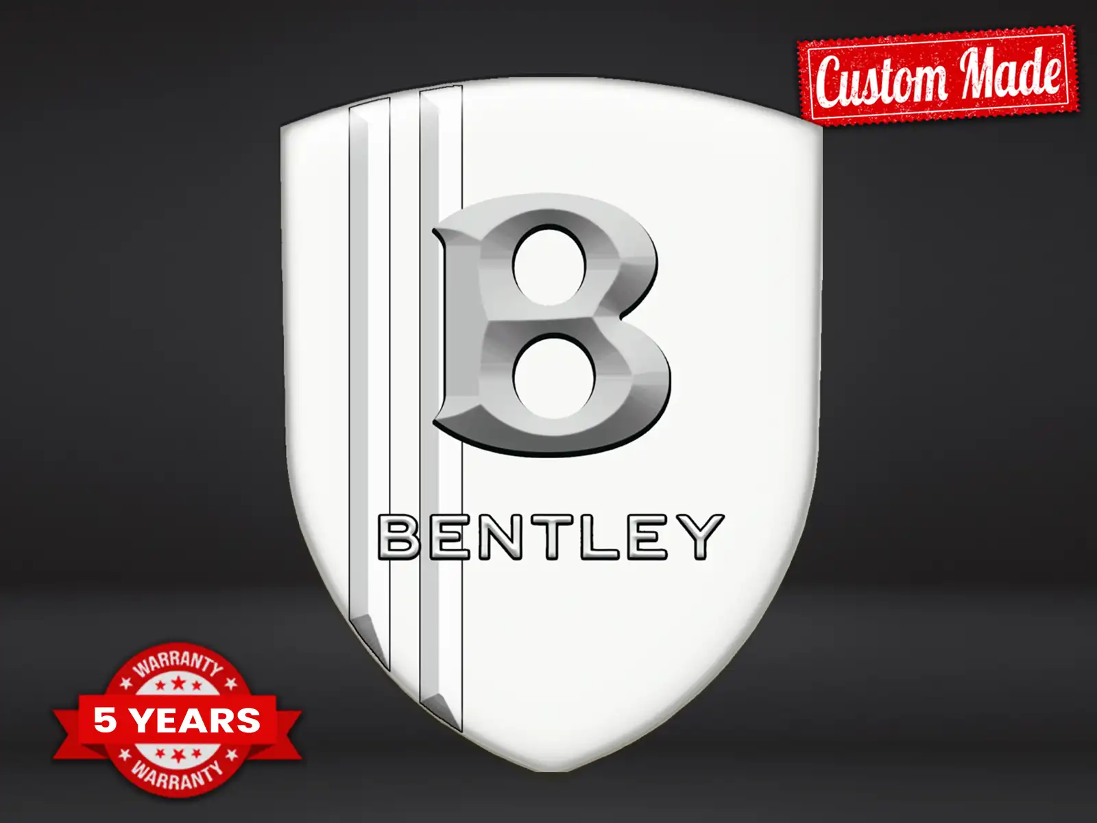 Bentley Buchstabenaufkleber Auto Universal Hochwertig Robust